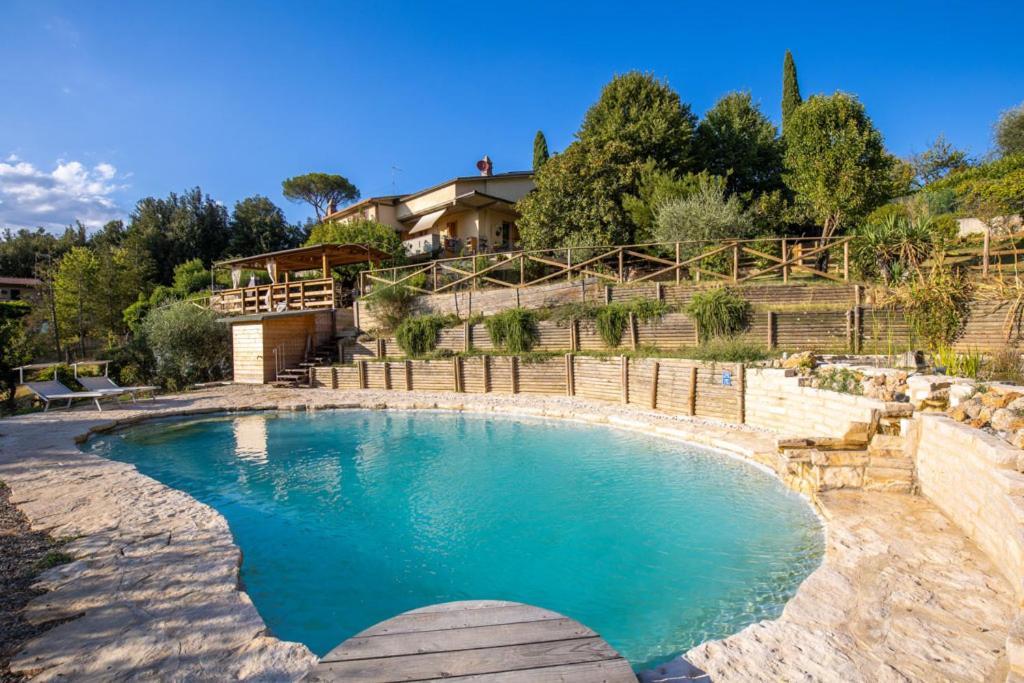 Toscana Da Sogno A Villa Allegria Сиена Екстериор снимка